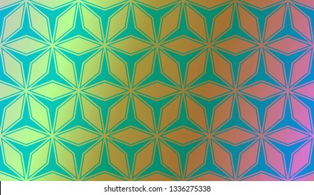 Vector illustration color geometric abstract background