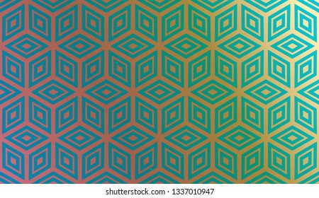 Vector illustration color geometric abstract background