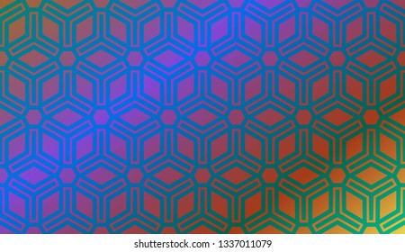 Vector illustration color geometric abstract background