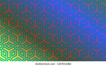 Vector illustration color geometric abstract background