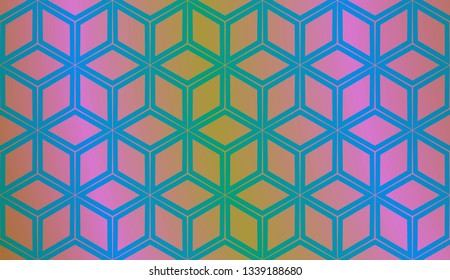 Vector illustration color geometric abstract background