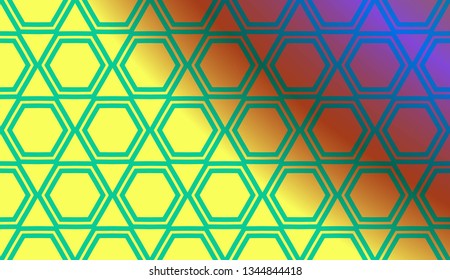 Vector illustration color geometric abstract background
