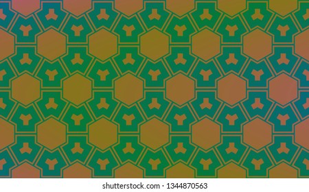 Vector illustration color geometric abstract background