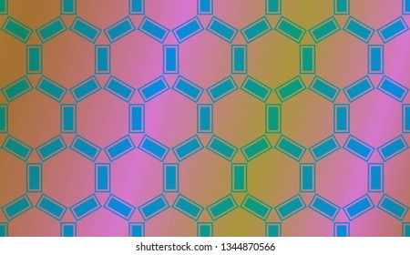 Vector illustration color geometric abstract background