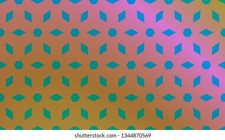 Vector illustration color geometric abstract background