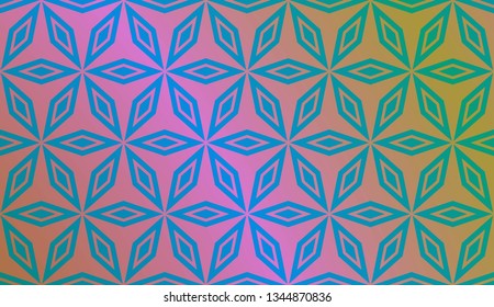 Vector illustration color geometric abstract background