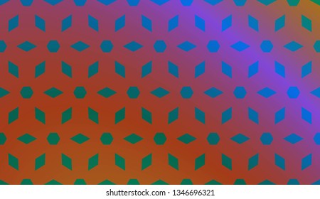 Vector illustration color geometric abstract background