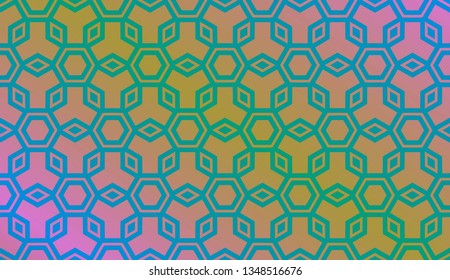 Vector illustration color geometric abstract background