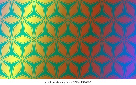 Vector illustration color geometric abstract background