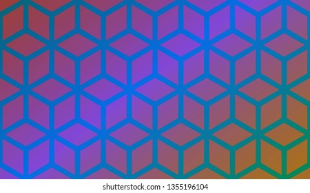 Vector illustration color geometric abstract background