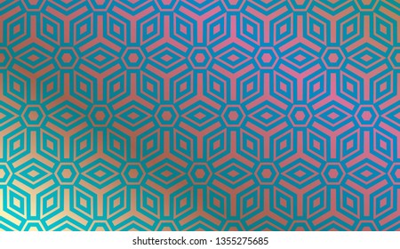 Vector illustration color geometric abstract background