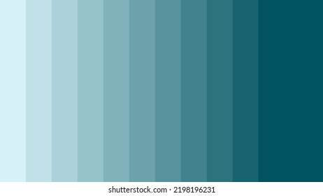 Vector Illustration Of Color Gradient From White To Blue Green Vector. White To Blue Green Color Palette Background Design. Vertical Stripes Background.