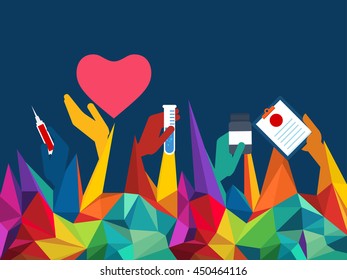 vector illustration of color icon