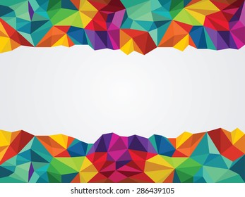 vector illustration of a color on white background