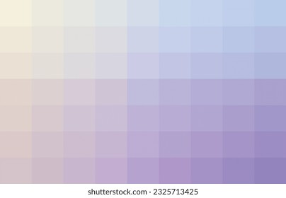 Vector illustration of color swatch. Vector gradient flat colors palette swatches set