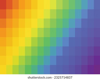 Vector illustration of color swatch. Vector gradient flat colors palette swatches set