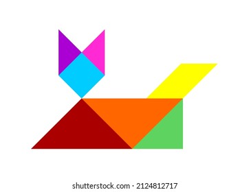 420 Tangram cat Images, Stock Photos & Vectors | Shutterstock