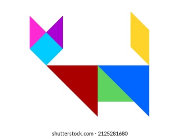 420 Tangram cat Images, Stock Photos & Vectors | Shutterstock