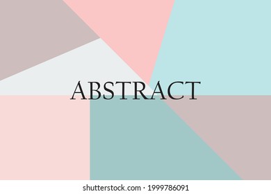 Vector illustration of colored abstract background