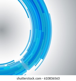 vector illustration of colored circle abstract background