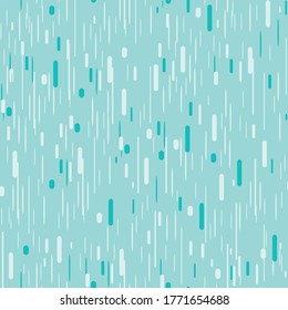 Vector illustration of a colored, dynamic composition of various rounded shapes in a vertical rhythm. Minimalistic motion design. Seamless pattern.