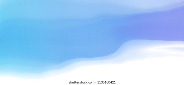 Vector illustration of a colorful abstract background. Fluid curves composition with diffusion gradients. Eps10 vector. The image format is suitable for printing on a mug.
