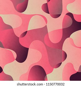 Vector illustration of colorful abstract background with curve shape and wave design. Modern graphic backdrop.