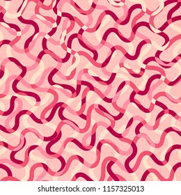 Vector illustration of colorful abstract background with curve shape and wave design. Modern graphic backdrop.