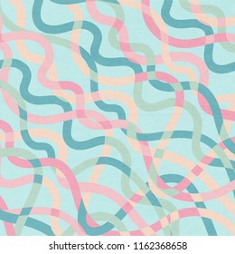Vector illustration of colorful abstract background with curve shape and wave design. Modern graphic backdrop.