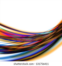 Vector Illustration of a Colorful Abstract Background