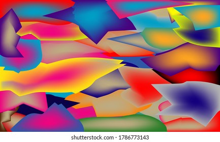 
Vektorgrafik eines bunten abstrakten HintergrundFarbverlauf