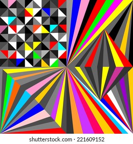 Vector illustration of colorful abstract background. pattern. 