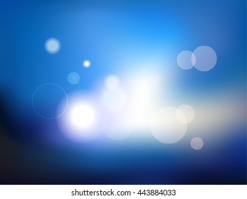 Vector illustration. Colorful abstract vector background blur. A glowing and sparkling background.