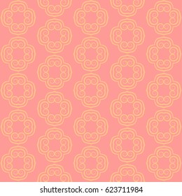 Vector illustration of colorful abstract geometric pattern