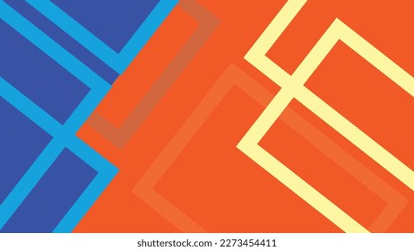 Vector illustration colorful abstract gradient geometric square shapes eps background.