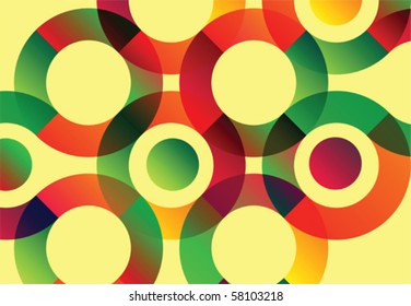 Vector illustration of colorful background