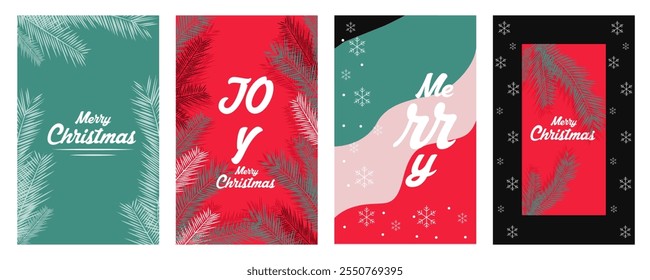 vector illustration of colorful background for Merry Christmas and New Year Seasons Greetings template