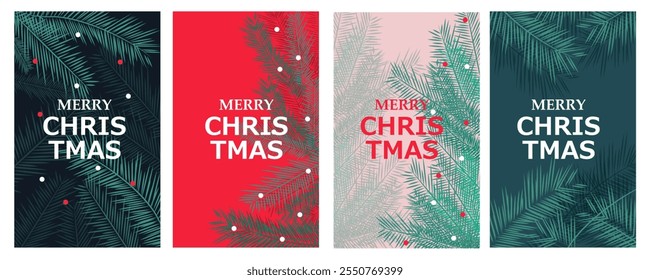 vector illustration of colorful background for Merry Christmas and New Year Seasons Greetings template