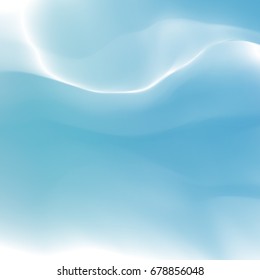 Vector illustration of a colorful blurred background consisting of different colors smoothly flowing into each other