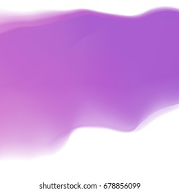 Vector illustration of a colorful blurred background consisting of different colors smoothly flowing into each other