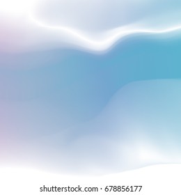 Vector illustration of a colorful blurred background consisting of different colors smoothly flowing into each other