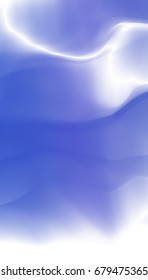 Vector illustration of a colorful blurred background consisting of different colors smoothly flowing into each other