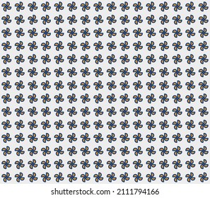 Vector illustration of Colorful flower pattern abstract background