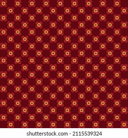 Vector illustration of Colorful flower pattern abstract background