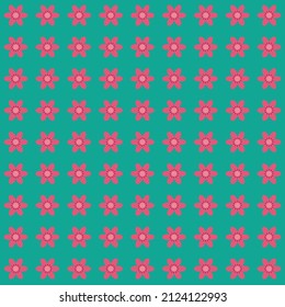 Ilustración vectorial del fondo abstracto del patrón de flores coloridas