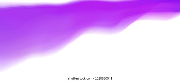 Vector illustration of a colorful fluid curves smoothly flowing into each other. Liquid color background