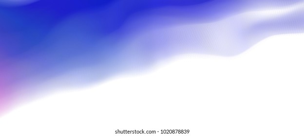 Vector illustration of a colorful fluid curves smoothly flowing into each other. Liquid color background