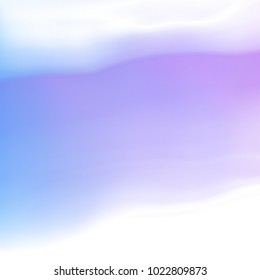 Vector illustration of a colorful fluid curves smoothly flowing into each other. Liquid color background. Beautiful wavy backdrop.