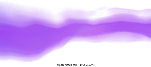 Vector illustration of a colorful fluid curves smoothly flowing into each other. Liquid color background with diffusion gradients. Multicolored wavy wallpaper in pastel tone.