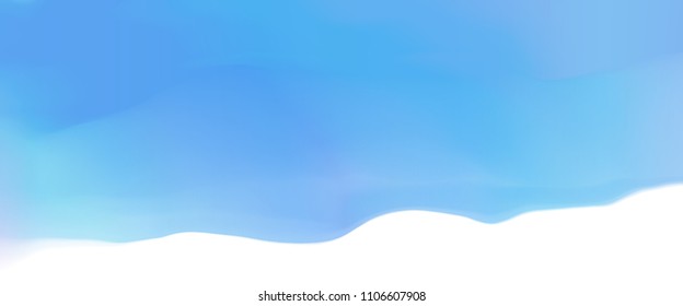 Vector illustration of a colorful fluid curves smoothly flowing into each other. Liquid color background with diffusion gradients. Multicolored wavy wallpaper in pastel tone.